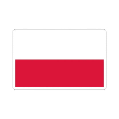 Flag of Poland STICKER Vinyl Die-Cut Decal 5 Inch - The Sticker Space