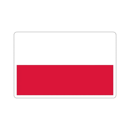 Flag of Poland STICKER Vinyl Die-Cut Decal - The Sticker Space