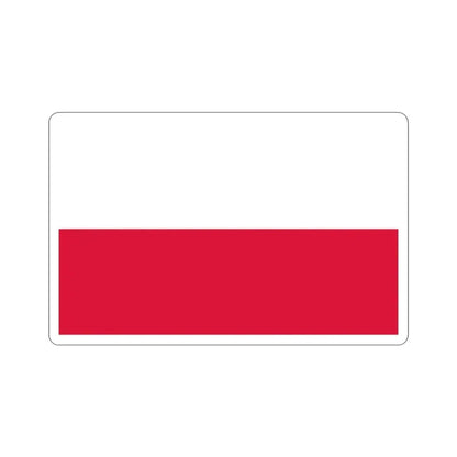 Flag of Poland STICKER Vinyl Die-Cut Decal - The Sticker Space