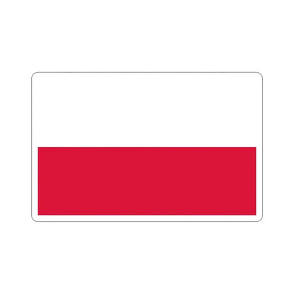 Flag of Poland STICKER Vinyl Die-Cut Decal - The Sticker Space
