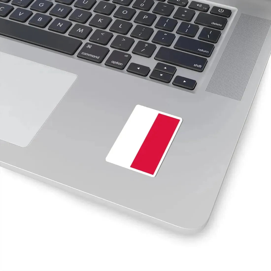 Flag of Poland vertical (Poland) STICKER Vinyl Kiss-Cut Decal - The Sticker Space