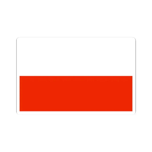 Flag of Poland WFB 2000 (Poland) STICKER Vinyl Kiss-Cut Decal 2 Inch White - The Sticker Space