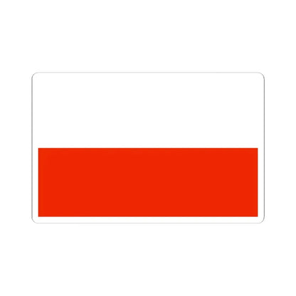 Flag of Poland WFB 2000 (Poland) STICKER Vinyl Kiss-Cut Decal 4 Inch White - The Sticker Space