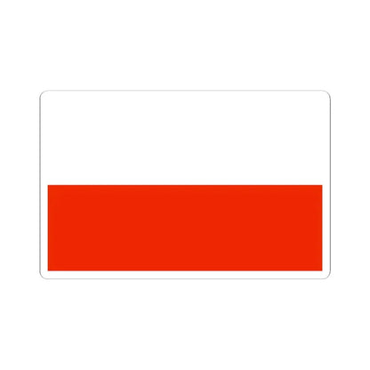 Flag of Poland WFB 2000 (Poland) STICKER Vinyl Kiss-Cut Decal 6 Inch White - The Sticker Space