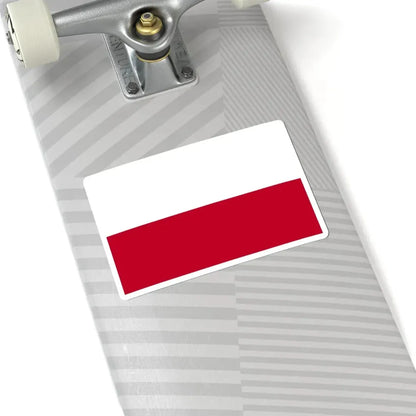 Flag of Poland WFB 2004 (Poland) STICKER Vinyl Kiss-Cut Decal - The Sticker Space
