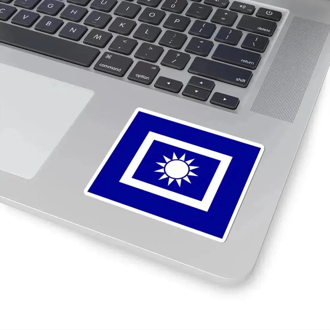 Flag of police of the Republic of China 1932 (China) STICKER Vinyl Kiss-Cut Decal - The Sticker Space