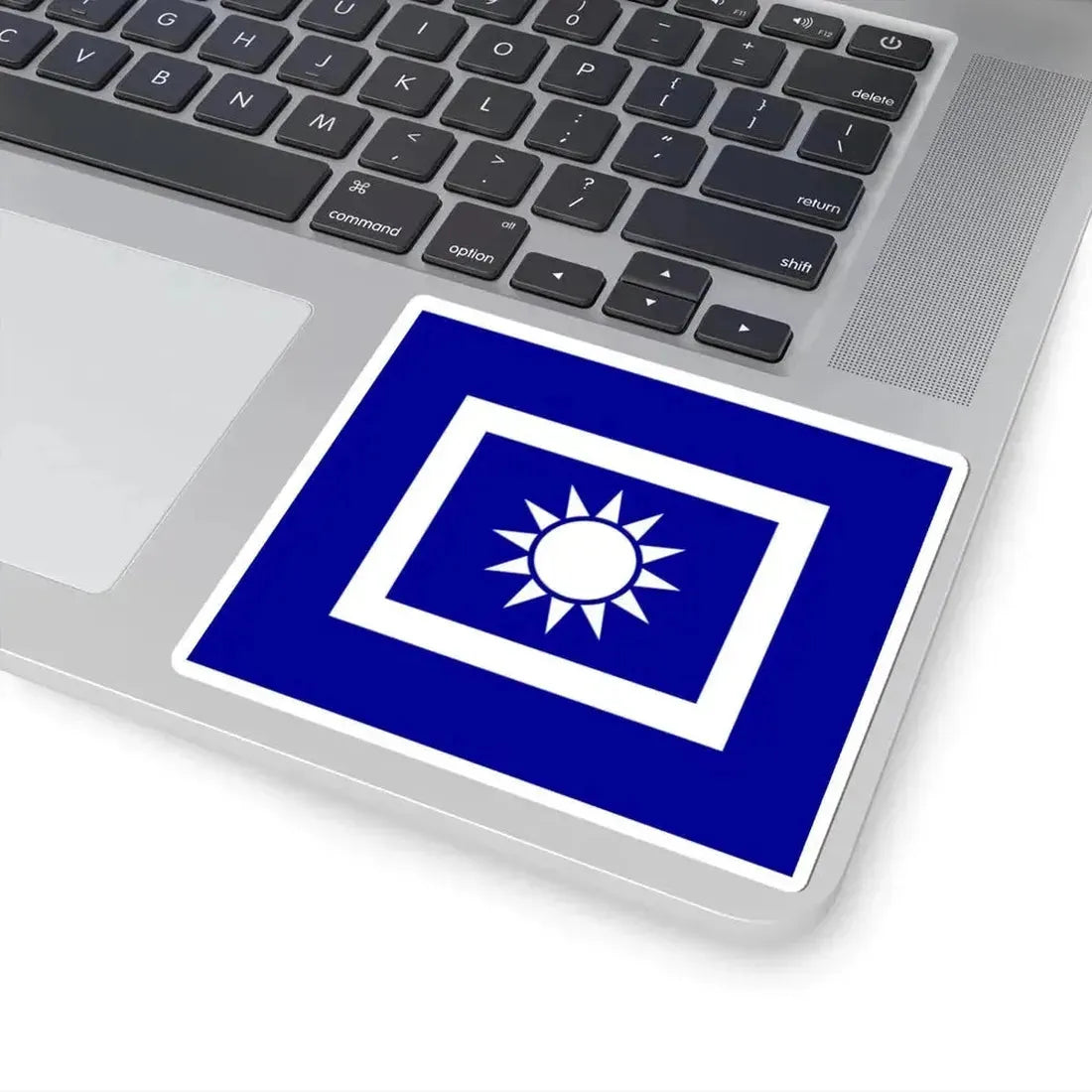 Flag of police of the Republic of China 1932 (China) STICKER Vinyl Kiss-Cut Decal - The Sticker Space
