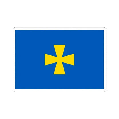 Flag of Poltava Oblast Ukraine STICKER Vinyl Die-Cut Decal 2 Inch - The Sticker Space