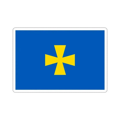 Flag of Poltava Oblast Ukraine STICKER Vinyl Die-Cut Decal - The Sticker Space
