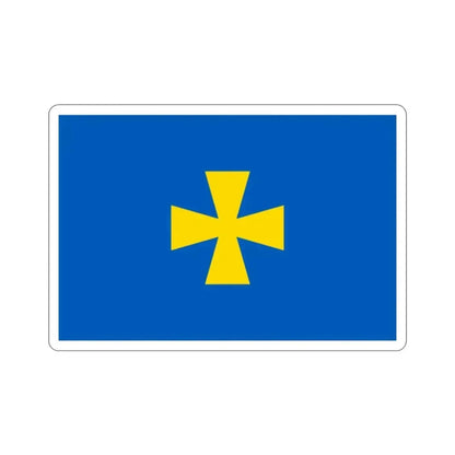 Flag of Poltava Oblast Ukraine STICKER Vinyl Die-Cut Decal - The Sticker Space