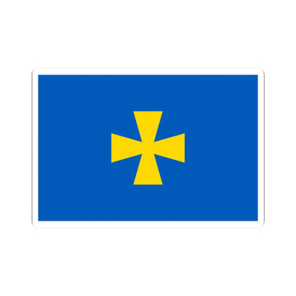 Flag of Poltava Oblast (Ukraine) STICKER Vinyl Kiss-Cut Decal 2 Inch White - The Sticker Space