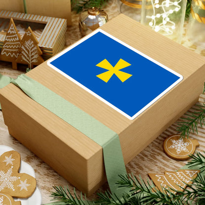 Flag of Poltava Oblast (Ukraine) STICKER Vinyl Kiss-Cut Decal - The Sticker Space