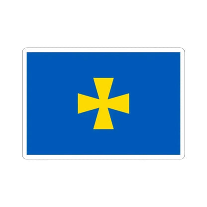 Flag of Poltava Oblast Ukraine - STICKER Vinyl Kiss-Cut Decal - The Sticker Space