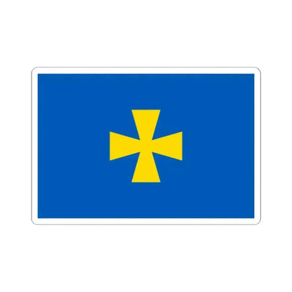 Flag of Poltava Oblast Ukraine - STICKER Vinyl Kiss-Cut Decal - The Sticker Space
