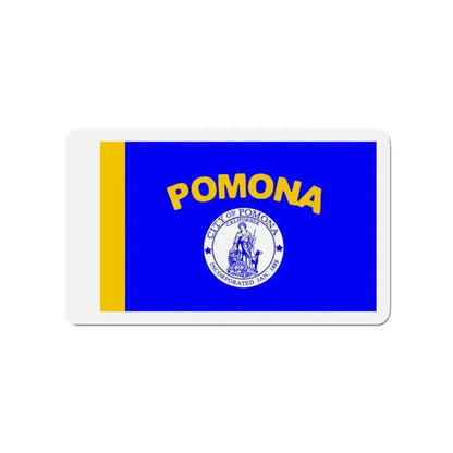 Flag of Pomona California - Refrigerator Magnet 3 Inch - The Sticker Space