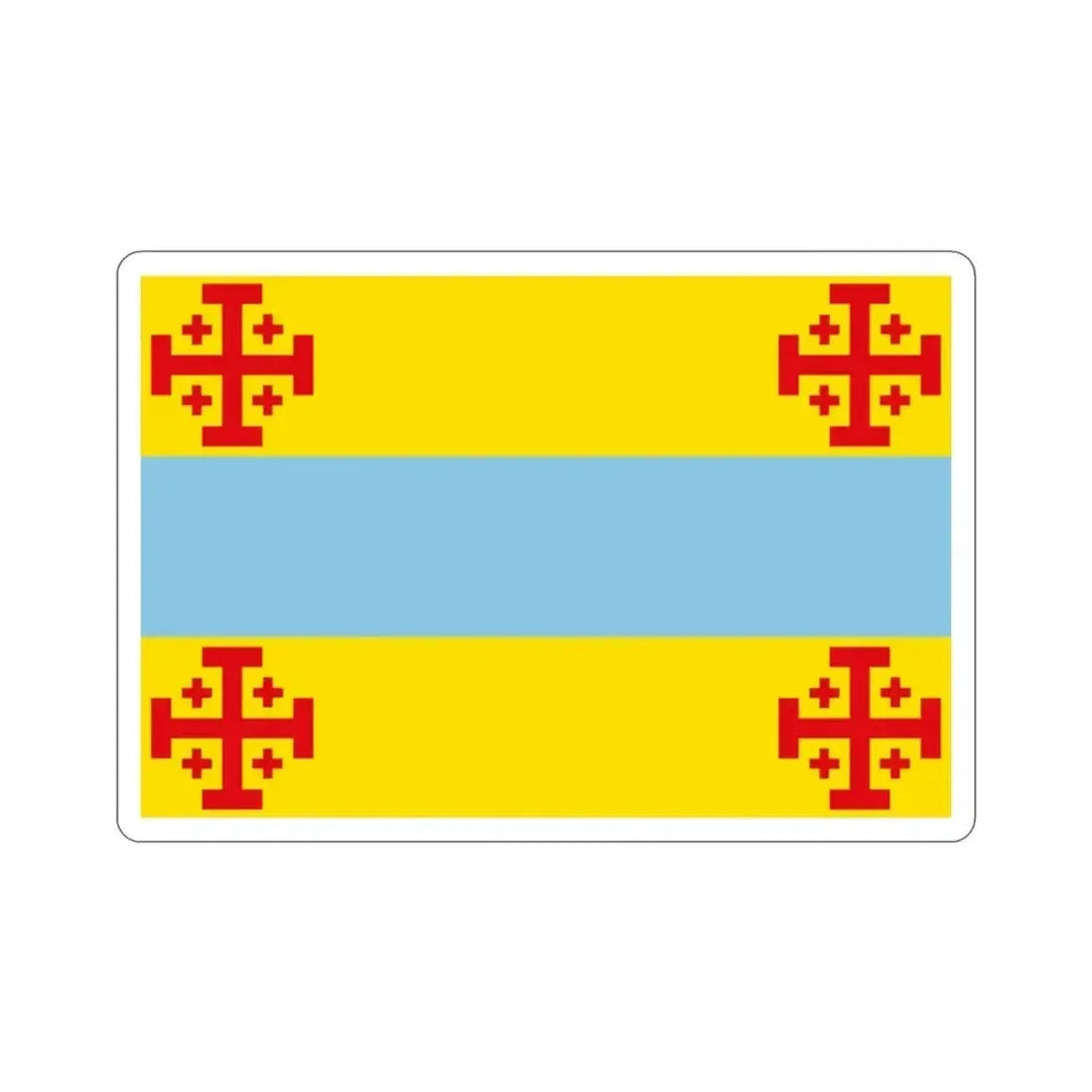 Flag of Popayán Cauca Colombia STICKER Vinyl Die-Cut Decal - The Sticker Space