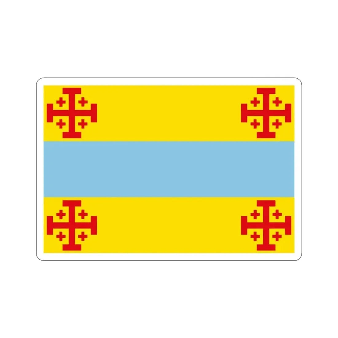 Flag of Popayán Cauca Colombia STICKER Vinyl Die-Cut Decal - The Sticker Space