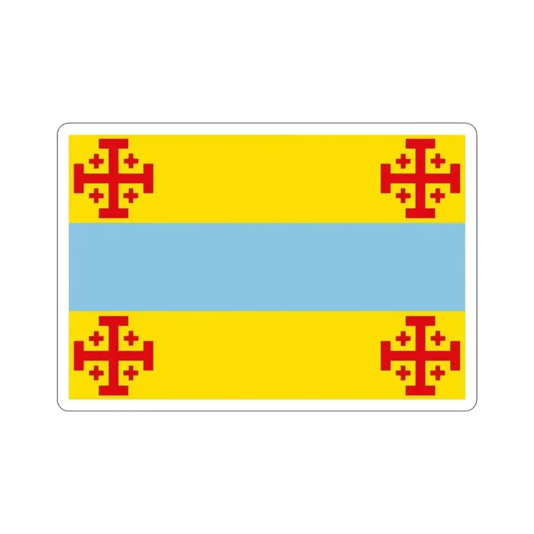 Flag of Popayán Cauca Colombia STICKER Vinyl Die-Cut Decal - The Sticker Space