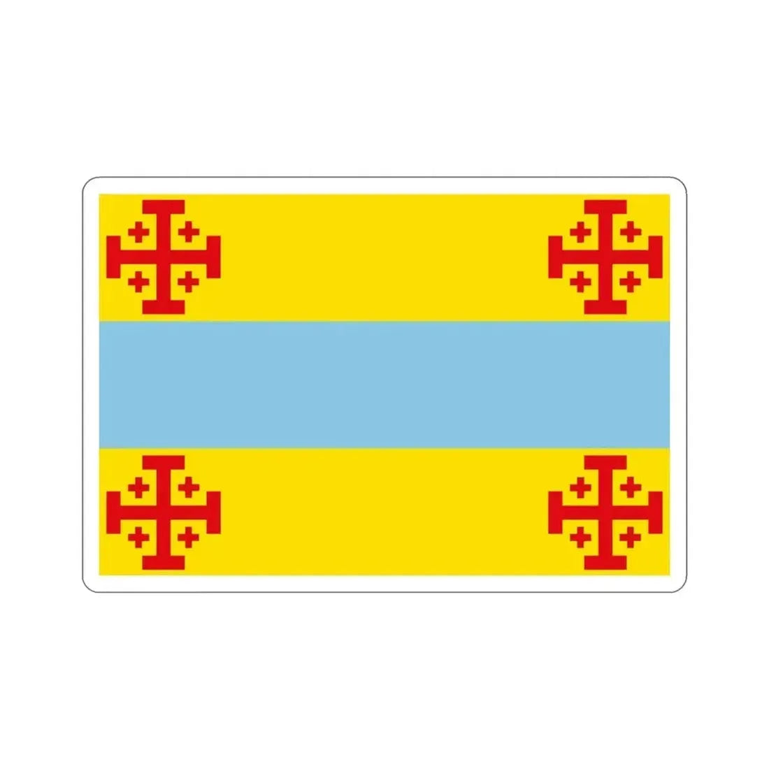 Flag of Popayán Cauca Colombia STICKER Vinyl Die-Cut Decal - The Sticker Space