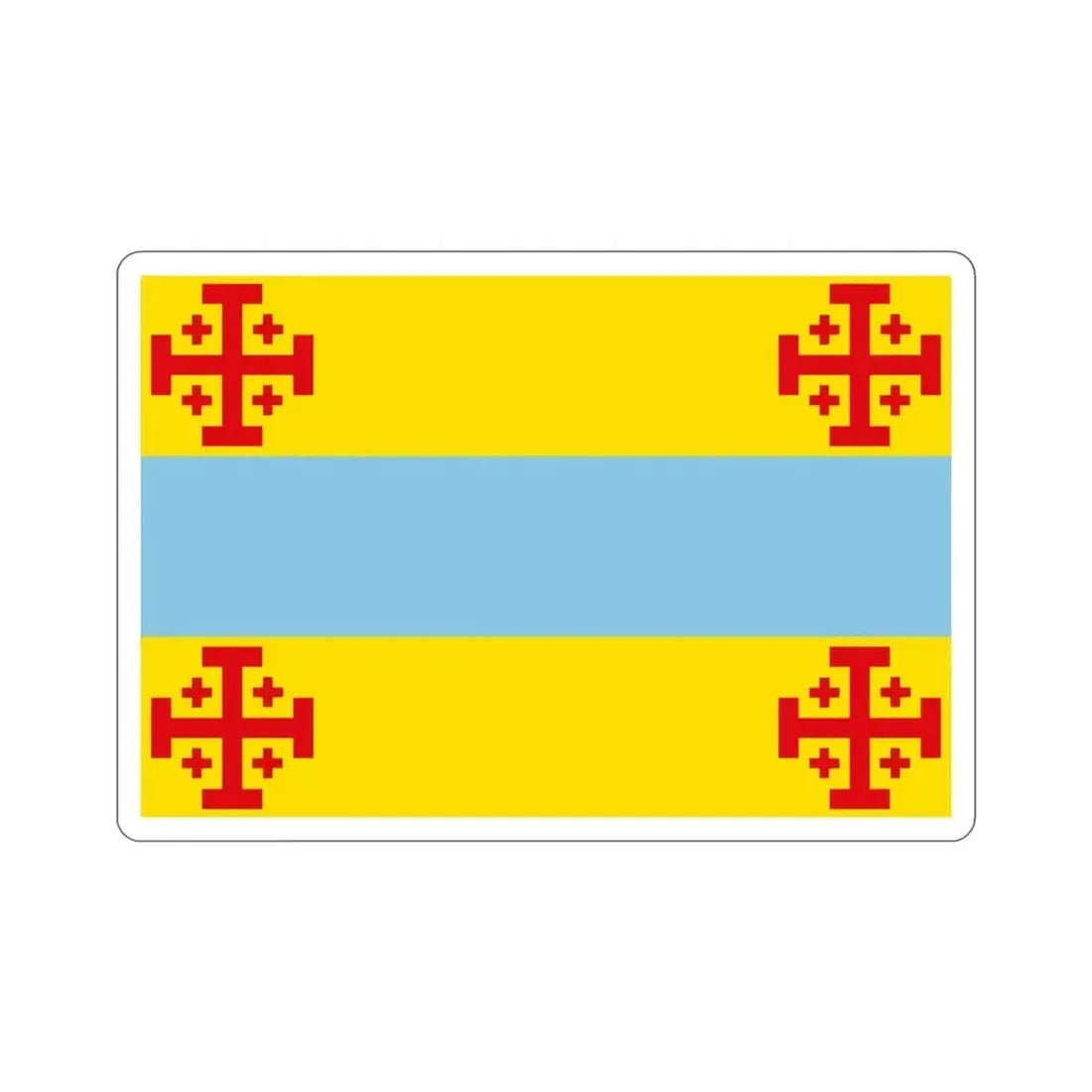 Flag of Popayán Cauca Colombia STICKER Vinyl Die-Cut Decal - The Sticker Space