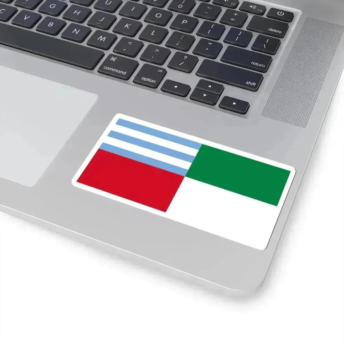 Flag of Portoviejo (Ecuador) STICKER Vinyl Kiss-Cut Decal - The Sticker Space