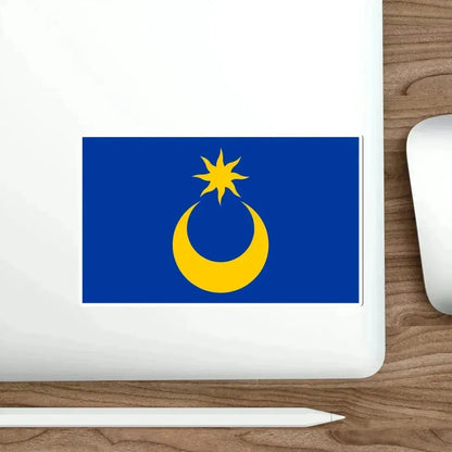 Flag of Portsmouth UK STICKER Vinyl Die-Cut Decal - The Sticker Space