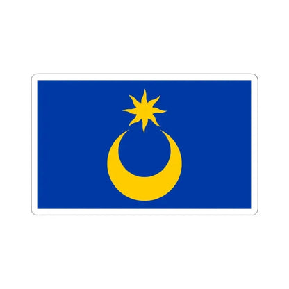 Flag of Portsmouth UK - STICKER Vinyl Kiss-Cut Decal 6 Inch White - The Sticker Space
