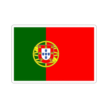 Flag of Portugal STICKER Vinyl Die-Cut Decal-4 Inch-The Sticker Space