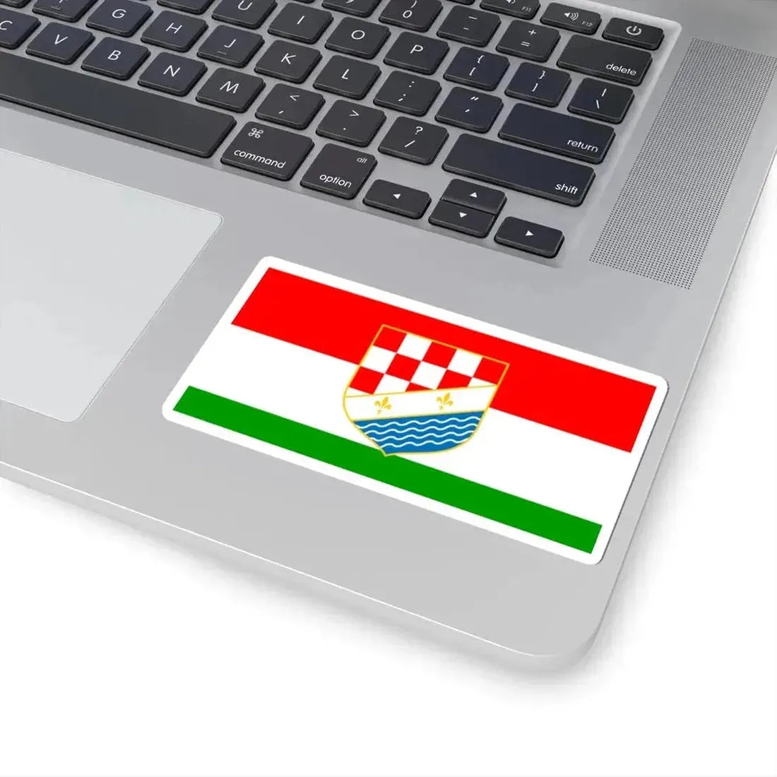 Flag of Posavina (Bosnia and Herzegovina) STICKER Vinyl Kiss-Cut Decal - The Sticker Space