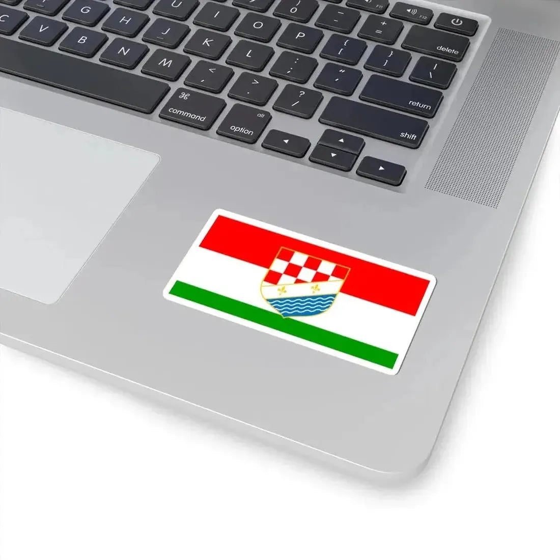 Flag of Posavina (Bosnia and Herzegovina) STICKER Vinyl Kiss-Cut Decal - The Sticker Space