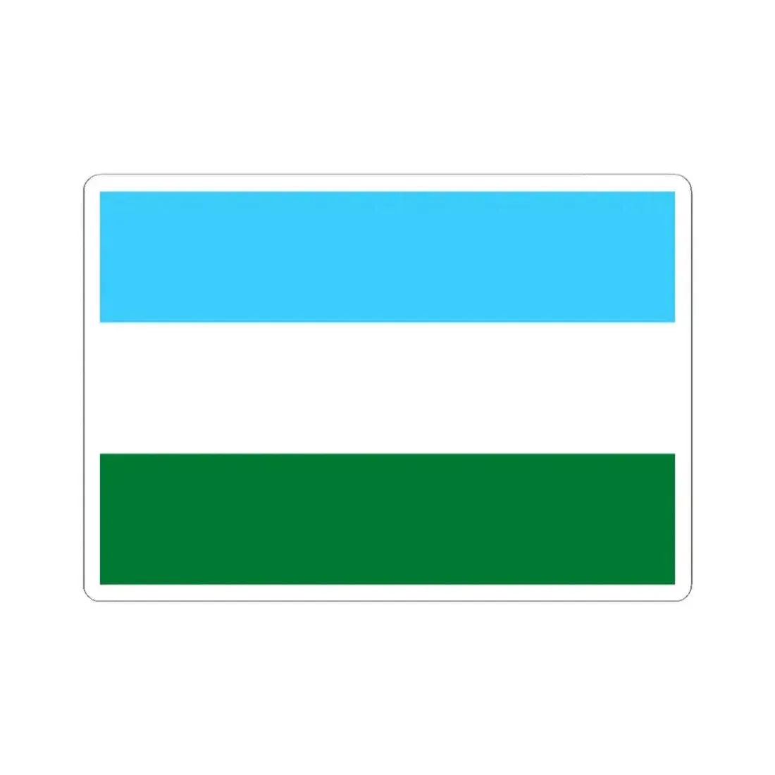 Flag of Postrervalle Bolivia (Bolivia) STICKER Vinyl Kiss-Cut Decal 2 Inch White - The Sticker Space