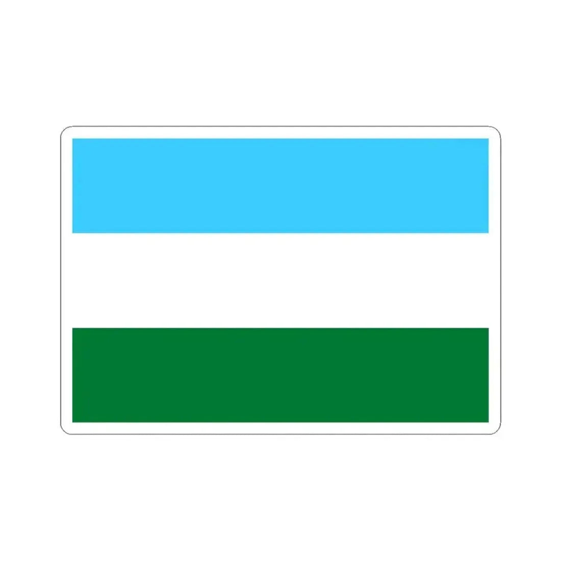 Flag of Postrervalle Bolivia (Bolivia) STICKER Vinyl Kiss-Cut Decal 6 Inch White - The Sticker Space