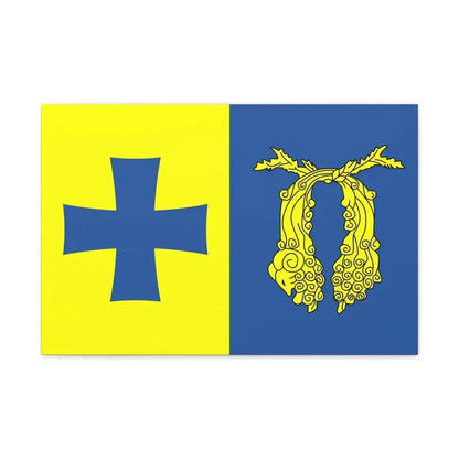 Flag of Poti Georgia - Canvas Wall Art 24″ x 16″ 1.25" - The Sticker Space