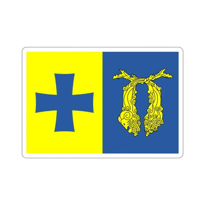 Flag of Poti Georgia STICKER Vinyl Die-Cut Decal - The Sticker Space