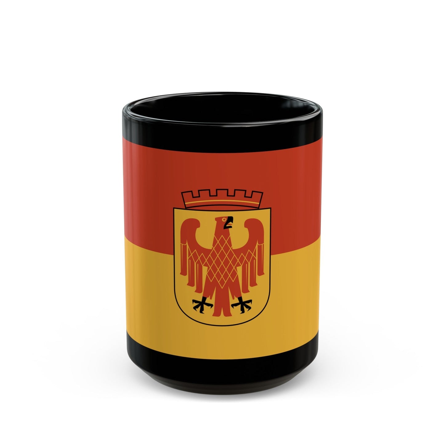 Flag of Potsdam Germany - Black Coffee Mug-15oz-The Sticker Space