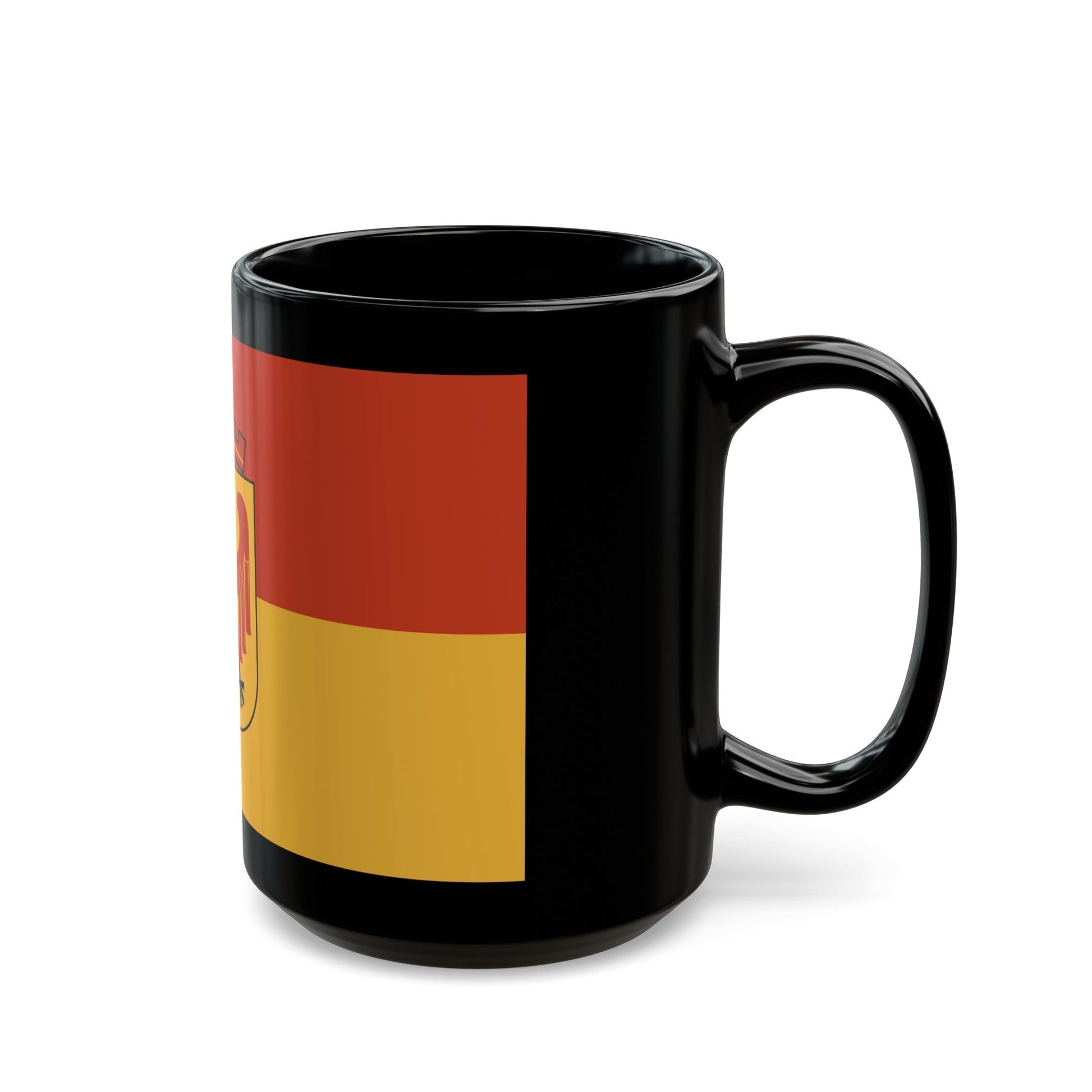 Flag of Potsdam Germany - Black Coffee Mug-The Sticker Space