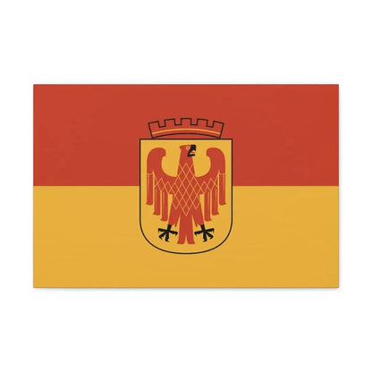 Flag of Potsdam Germany - Canvas Wall Art 24″ x 16″ 1.25" - The Sticker Space