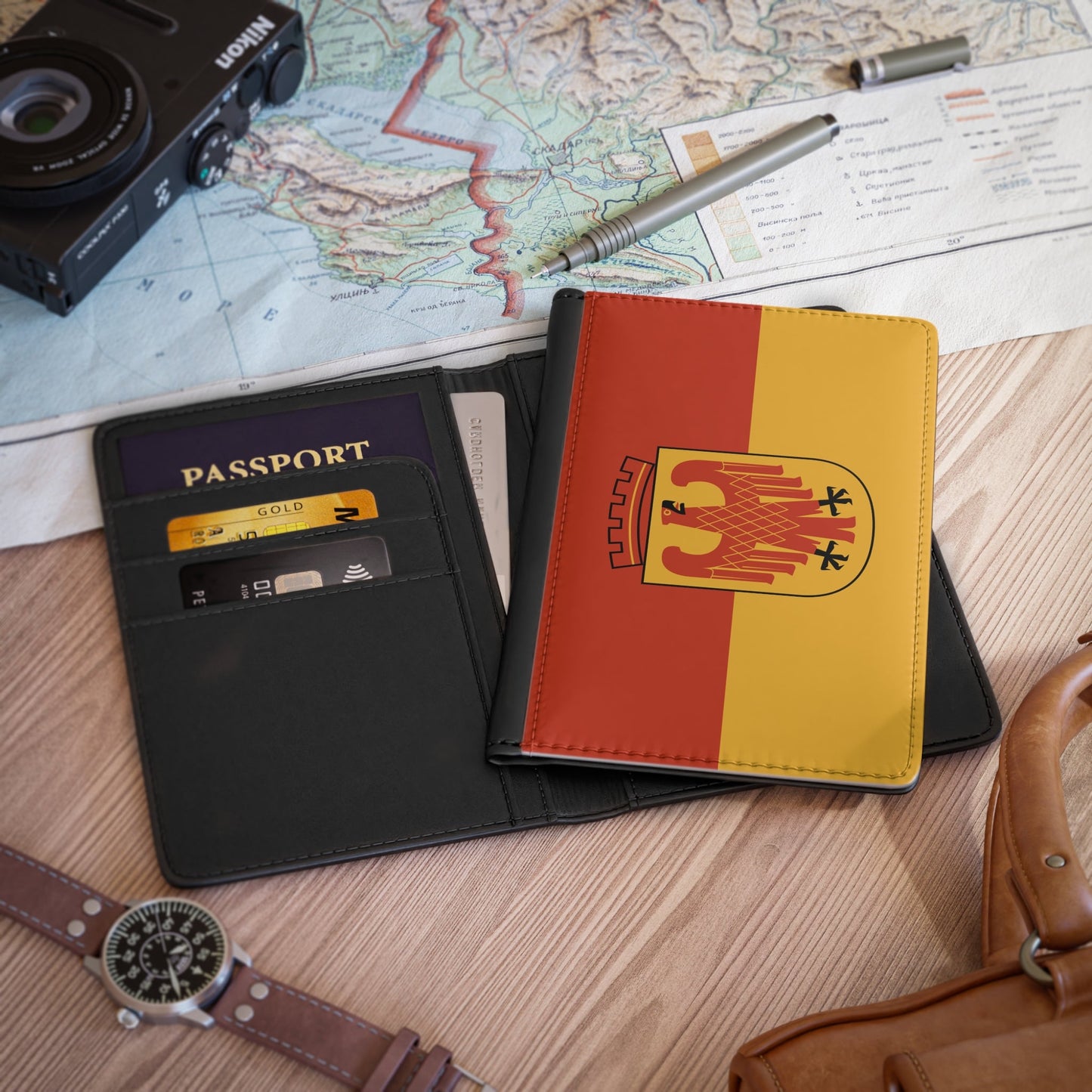 Flag of Potsdam Germany - Passport Holder