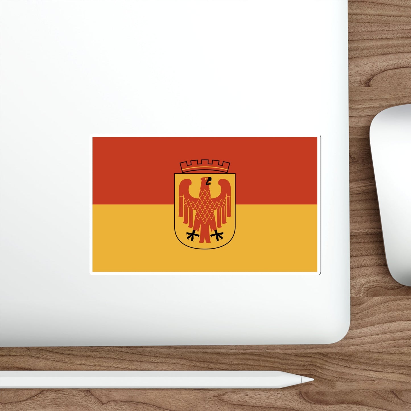 Flag of Potsdam Germany STICKER Vinyl Die-Cut Decal-The Sticker Space