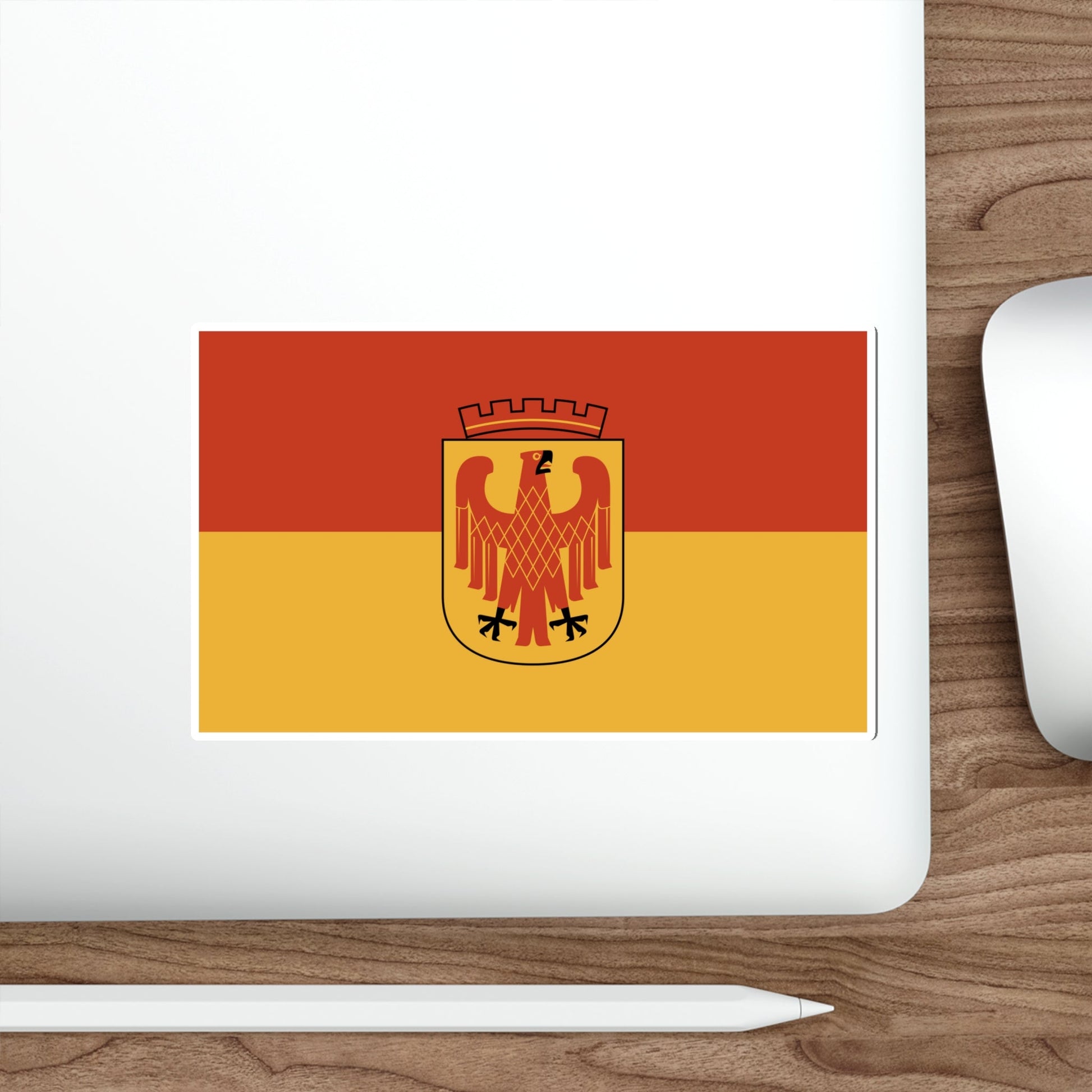 Flag of Potsdam Germany STICKER Vinyl Die-Cut Decal-The Sticker Space