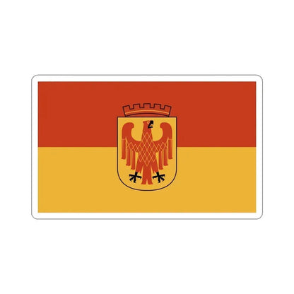 Flag of Potsdam Germany STICKER Vinyl Die-Cut Decal 4 Inch - The Sticker Space