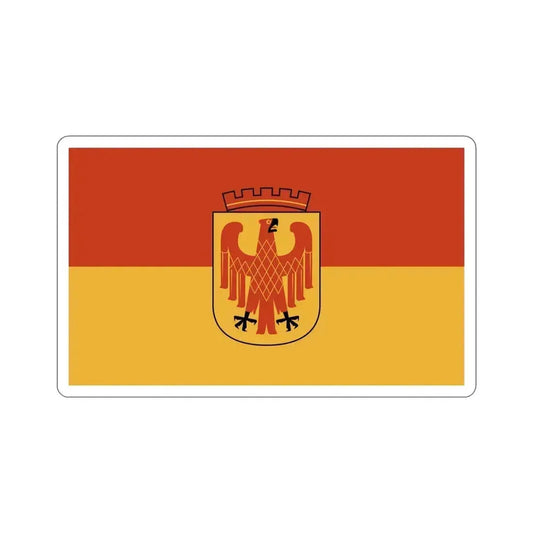 Flag of Potsdam Germany STICKER Vinyl Die-Cut Decal 6 Inch - The Sticker Space