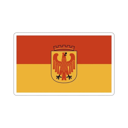 Flag of Potsdam Germany STICKER Vinyl Die-Cut Decal 6 Inch - The Sticker Space