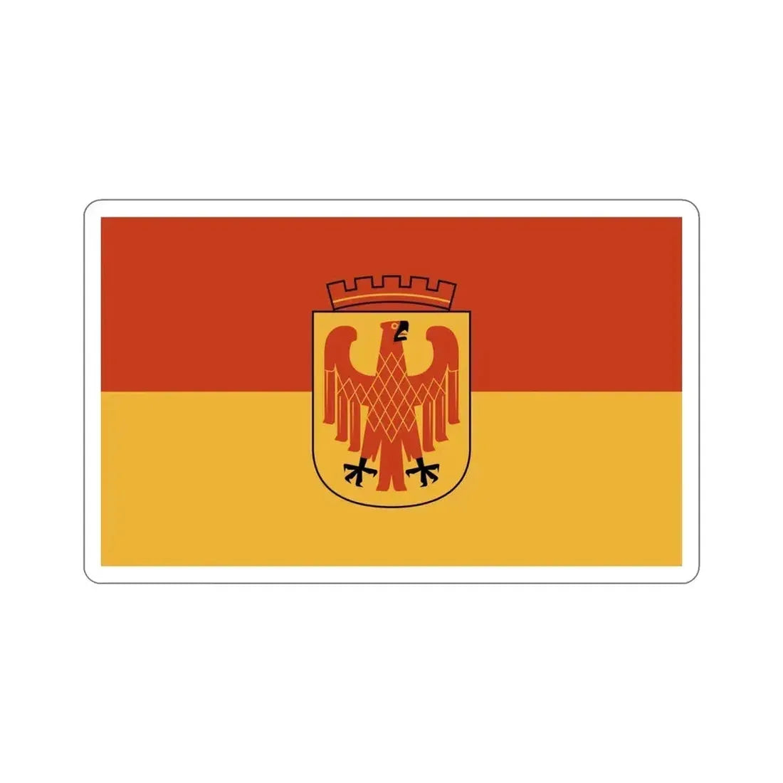 Flag of Potsdam Germany STICKER Vinyl Die-Cut Decal - The Sticker Space