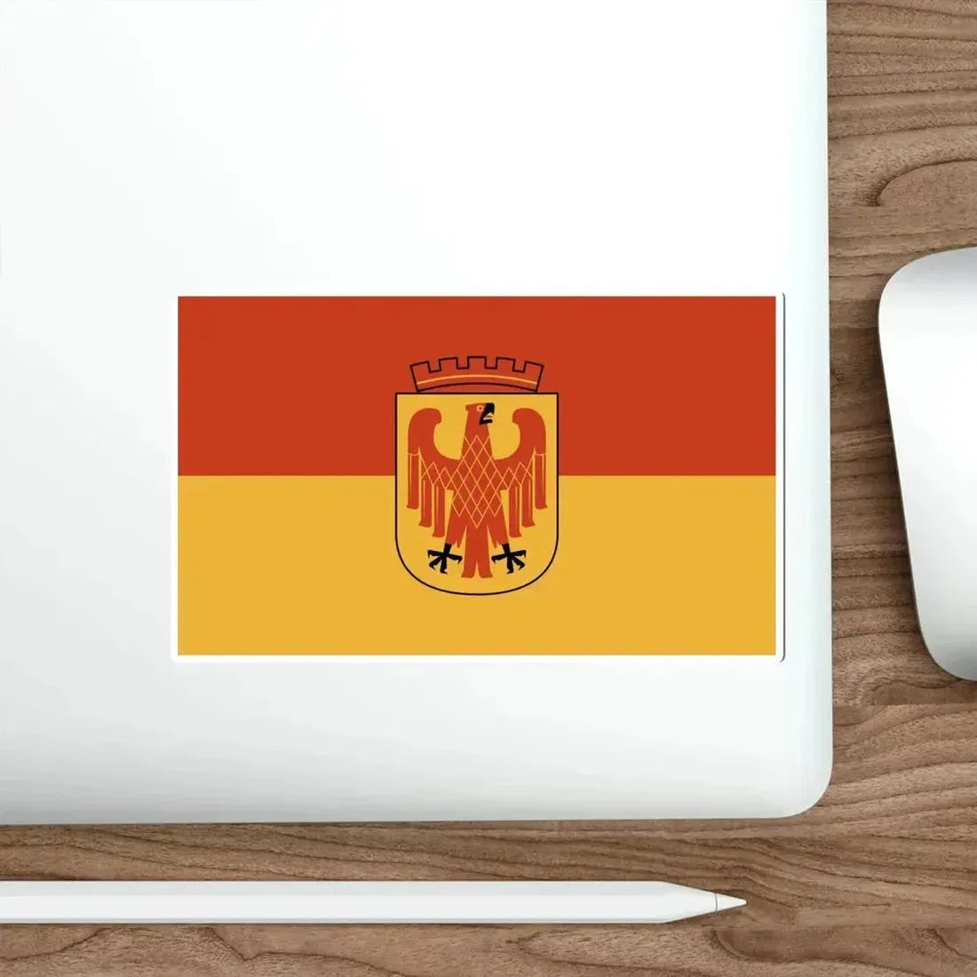 Flag of Potsdam Germany STICKER Vinyl Die-Cut Decal - The Sticker Space