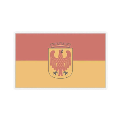 Flag of Potsdam Germany - STICKER Vinyl Kiss-Cut Decal 2 Inch Transparent - The Sticker Space