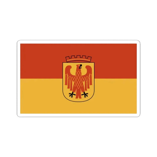 Flag of Potsdam Germany - STICKER Vinyl Kiss-Cut Decal 2 Inch White - The Sticker Space