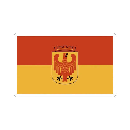 Flag of Potsdam Germany - STICKER Vinyl Kiss-Cut Decal 3 Inch White - The Sticker Space