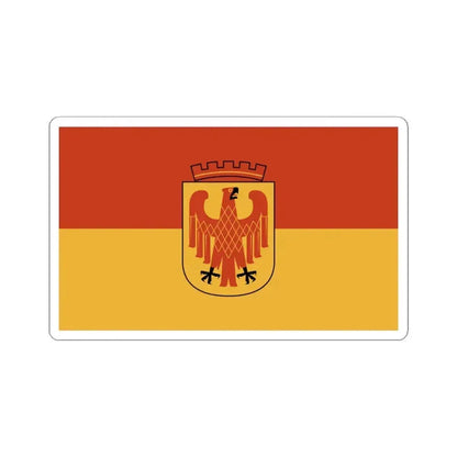 Flag of Potsdam Germany - STICKER Vinyl Kiss-Cut Decal 4 Inch White - The Sticker Space