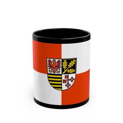 Flag of Potsdam Mittelmark Germany - Black Coffee Mug-11oz-The Sticker Space